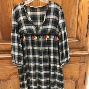 Zara trafaluc collection, long sleeve tunic